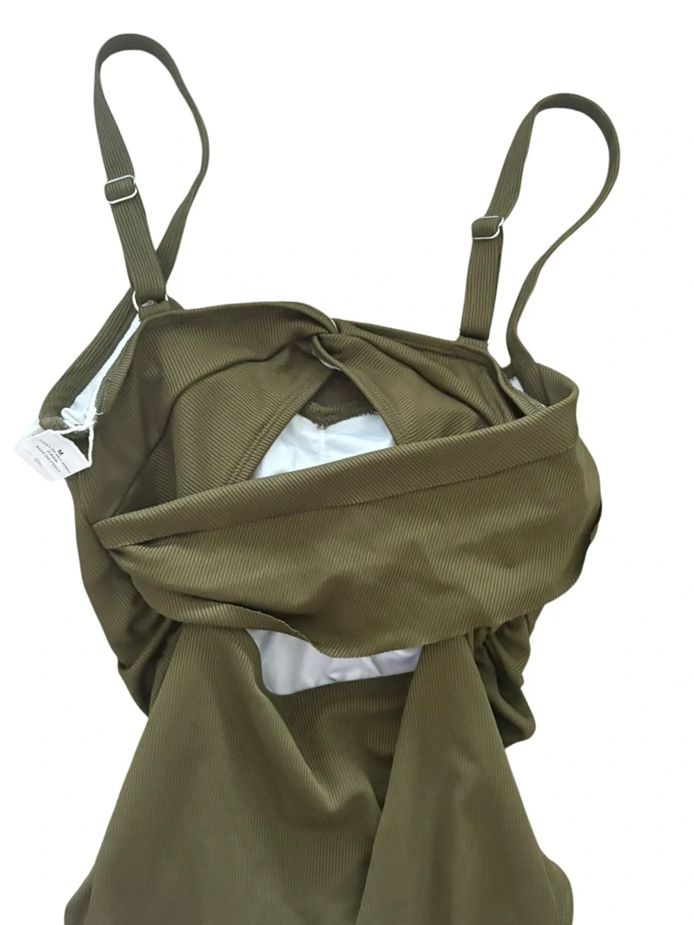 Cupshe Olive Green One-Piece Swimsuit